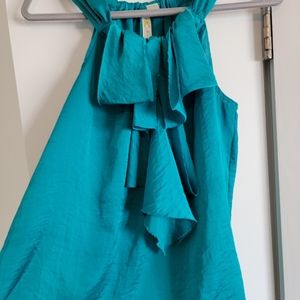 Turquoise blouse